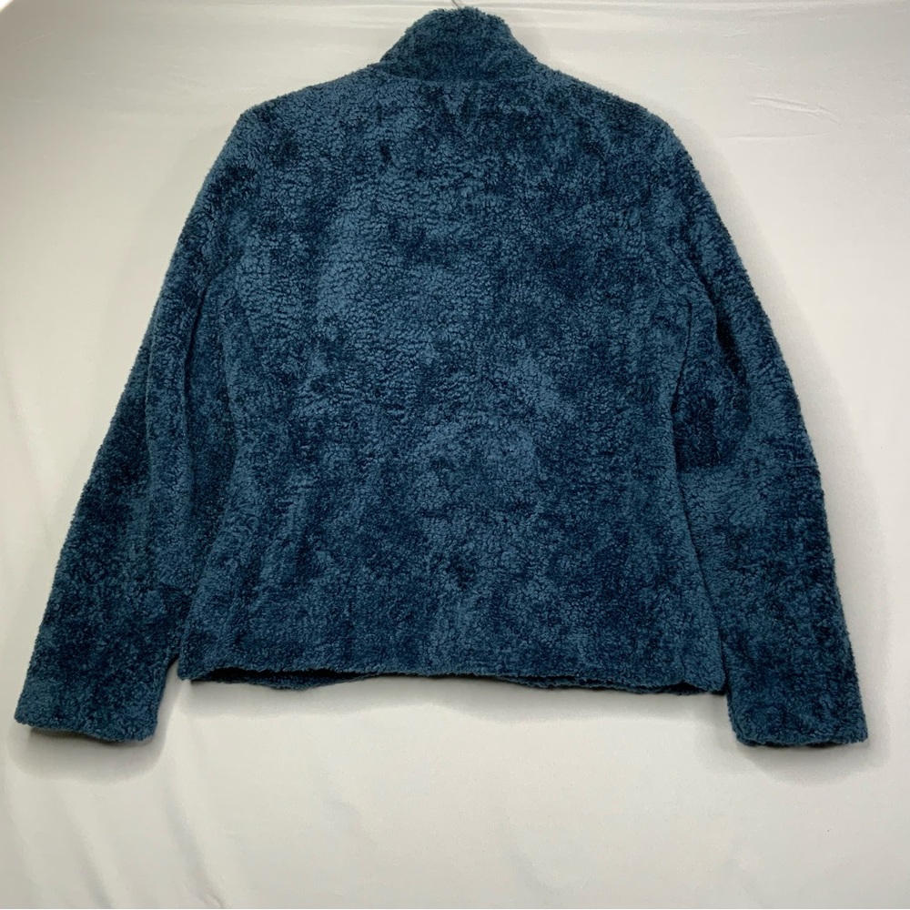 Pendleton Full Zip Fleece Blue/Green Jacket. Women’s S I’ve Medium. - Picture 2 of 7